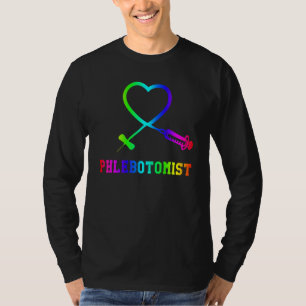 Für Phlebotomisten Phlebotomie Butterfly Herzstück T-Shirt