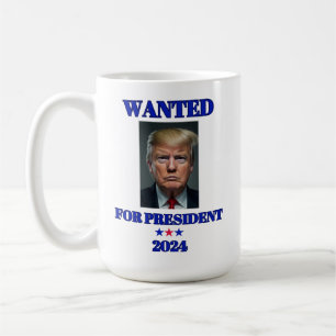 Für Präsident 2024 gewollt Donald Trump Kaffeetasse