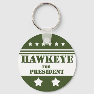 Für Präsident Hawkeye Schlüsselanhänger