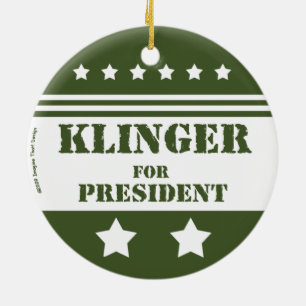 Für Präsident Klinger Keramikornament