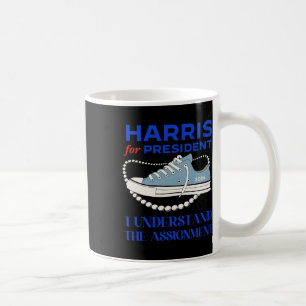 Für Präsident verstehe ich den Ignment Kamala 2024 Kaffeetasse
