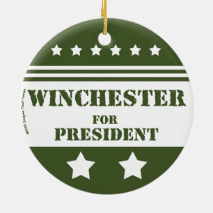 Für Präsident Winchester Keramik Ornament