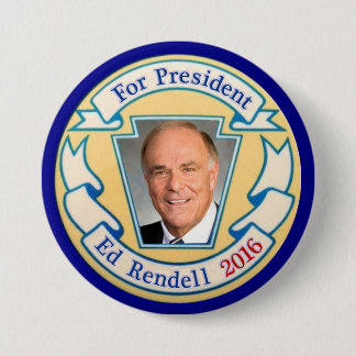 Für Präsidenten Ed Rendell 2016 Button