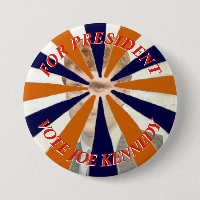 Für Präsidenten Vote Joe Kennedy Button (Vorderseite)