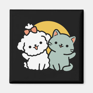 Fur-Real Friends Forever Niedliches Katzen- und Magnet