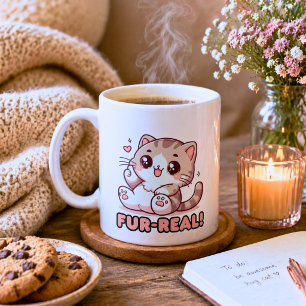 Fur-Real Kawaii Kätzchen  Kaffeetasse