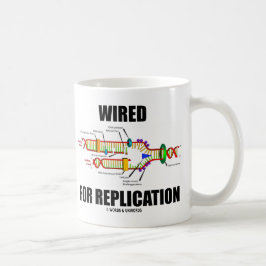 Für Replikation (DNA-Replikation) verkabelt Tasse