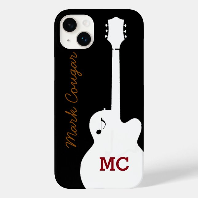 für Rockgitarrist Case-Mate iPhone Hülle (Rückseite)