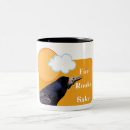 Für Rooks Sake Zweifarbige Tasse