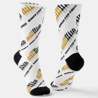 Für Schach reflektierendes Schach-Set verkabelt Socken