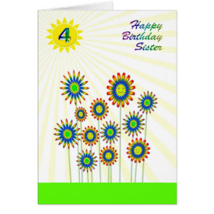 Für Schwestern im Alter von 4 Jahren eine Happy Bl