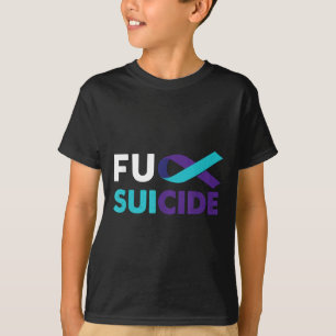 Für Selbstmord-Bewusstsein-Shirt Unterstützung Übe T-Shirt