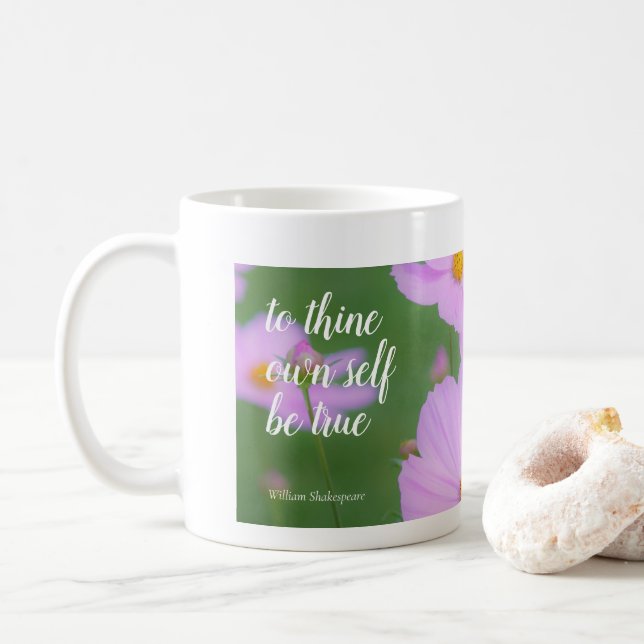 Für sich selbst wahr sein 11 oz Tasse von Jo Image (Mit Donut)
