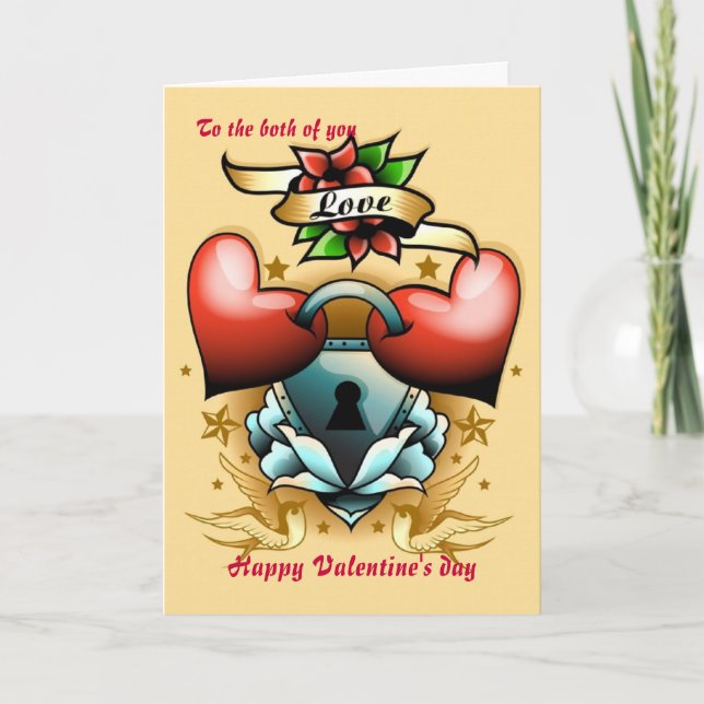 Für Sie beide Feiertagskarte (Vorderseite)