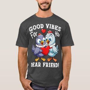 für Sie liebe Freundin Birds T-Shirt