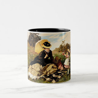 Für Sie Mama mit Liebe--Vintage Malerei Zweifarbige Tasse
