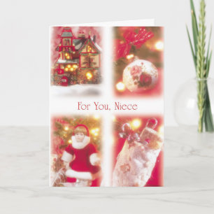 Für Sie Nichte Feiertagskarte