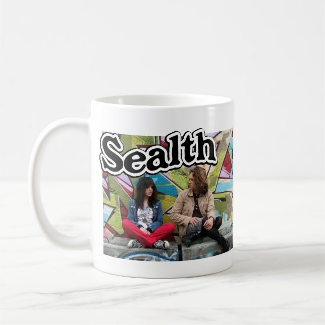 "Für Sie" Sealth Pop-Tasse Tasse (Links)