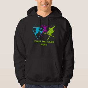Für Skifahrer Freestyle Ski Tricks mit eigener Gr Hoodie
