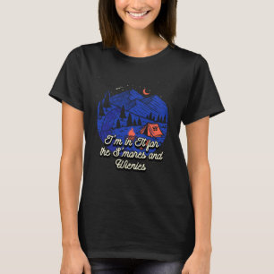 Für S'mores und Wienies Camping Foodie Camper Fo T-Shirt