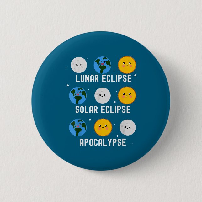 Für Sonnenfinsternis 04 08 24 Button (Vorderseite)