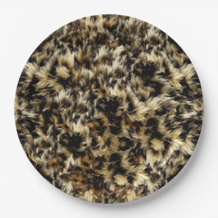 Fur Spirit Design Textur Pappteller