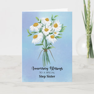 Für Step Sister Wedding Anniversary Sessings Karte
