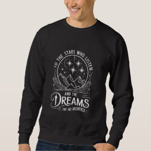 Für Sterne, die Fantasy-Bücher hören Liebhaber Sweatshirt