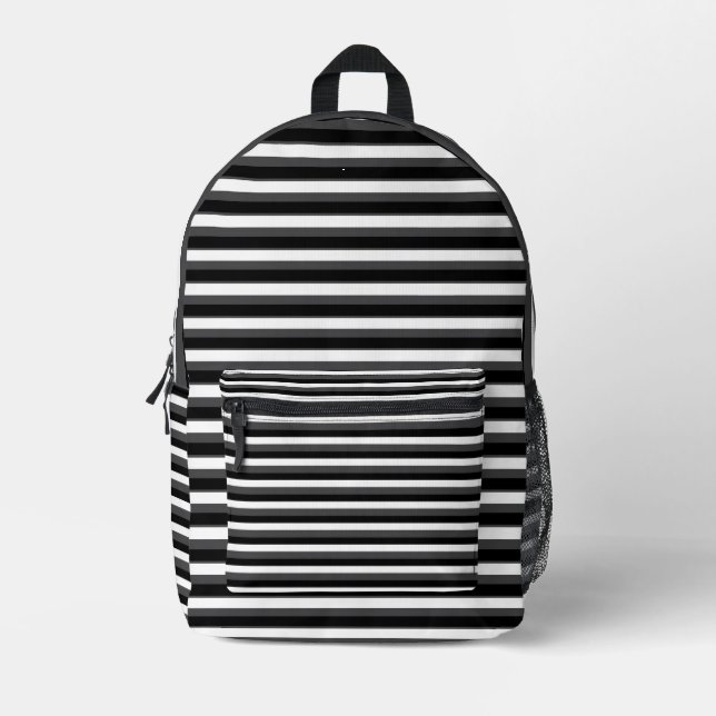 Für stilvolle Mädchen – Dunkelgrauer Rucksack (Vorderseite)