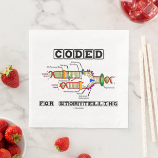 Für Storytelling-DNA-Replikation kodiert Serviette