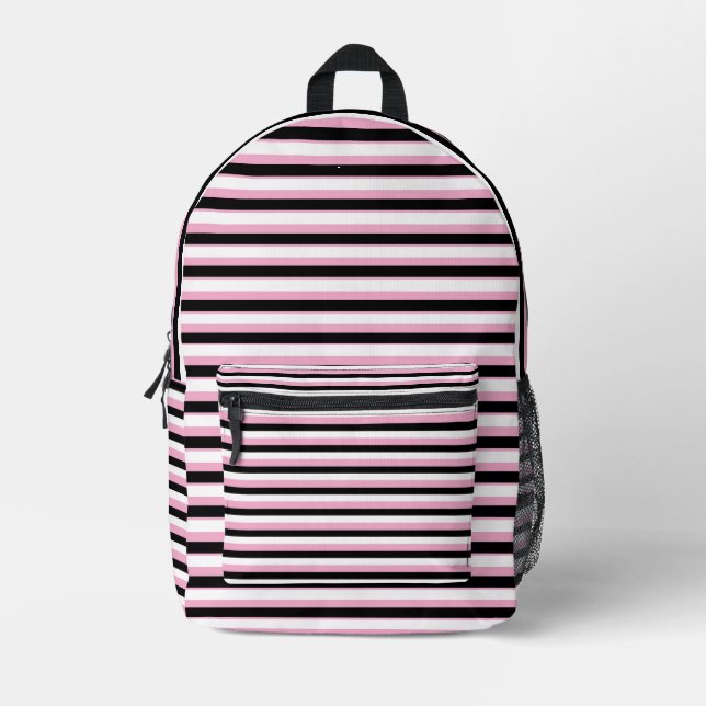 Für süße Mädchen – Weicher rosa Rucksack (Vorderseite)