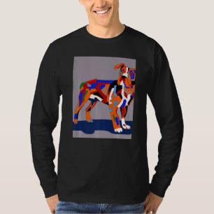 Für süßen Hund Welpen Fan im Hunde-Stil 87 T-Shirt
