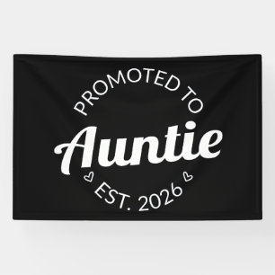 Für Tanten nach Osten befördert. 2026 Banner