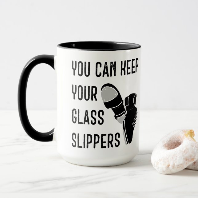 Für Tänzer können Sie Ihre Glashütten Behalten hab Tasse (Mit Donut)