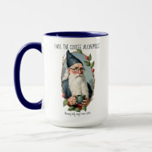 Für Tee-Kaffee-Zaubertränke-Folk-Art-Alchemist-Bla