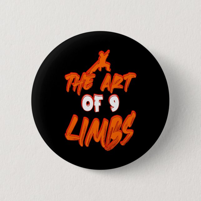 Für Thai Boxer Lethwei Muay Thai Kampfsport Mma  Button (Vorderseite)