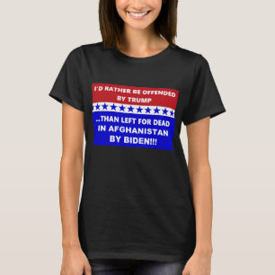 Für tot Verlassen Anti-Biden-Afghanistan T-Shirt