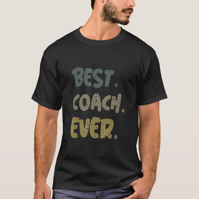 Für Trainer Bester Trainer Bester Trainer Aller Ze T-Shirt (Vorderseite)