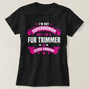 Fur Trimmer T-Shirt