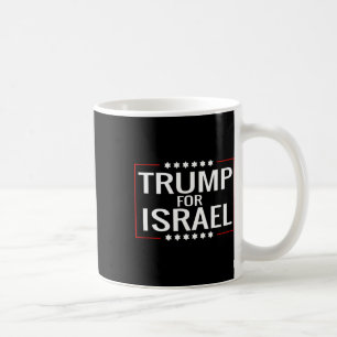 Für Trump 2020 Hebräische Kundgebung - Signatur-Ju Kaffeetasse
