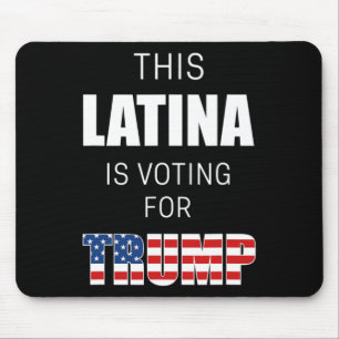 Für Trump 2020 Wahlpräsident Hispanic Women Mousepad