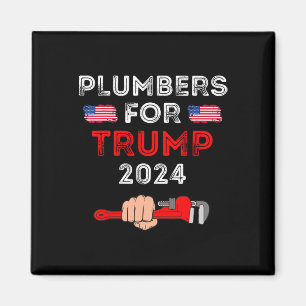 Für Trump 2024 Abstimmung für Präsidentschaftswahl Magnet