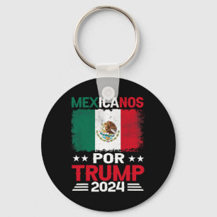 Für Trump 2024 Pro Trump Geschenk - Mexicanos Por Schlüsselanhänger