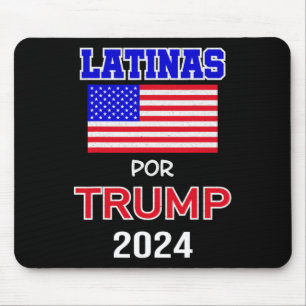 Für Trump 2024 Pro Trump - Latinas Por Trump Mousepad