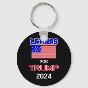 Für Trump 2024 Pro Trump - Latinas Por Trump Schlüsselanhänger