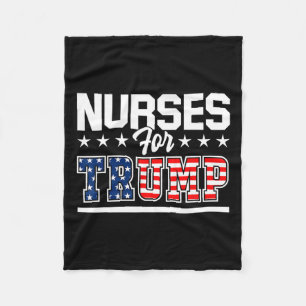 Für Trump America President 2020 Duty Scrubs Fleecedecke