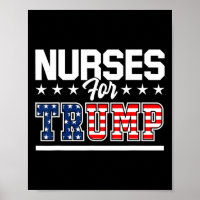 Für Trump America President 2020 Duty Scrubs