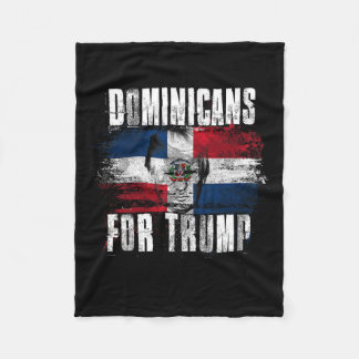 Für Trump American Dominikanische Republik Patriot Fleecedecke