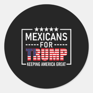 Für Trump Hispanic konservative Gabe Trump 2020 Runder Aufkleber
