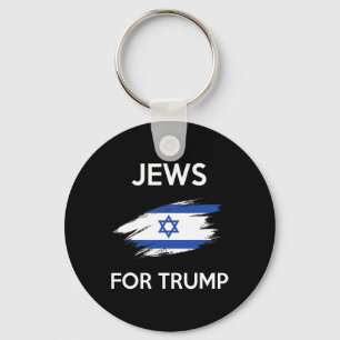 Für Trump: Juden unterstützen Trump-Shirt Schlüsselanhänger